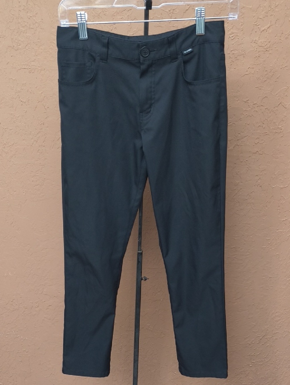 Travis Mathew Junior Boys Open To Close Black Golf Pants Size 12